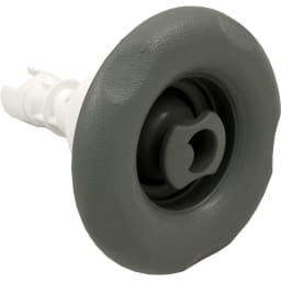 Jet, Large Face Poly Storm Internal, Roto, 5-Pt Scallop, 4" Gray