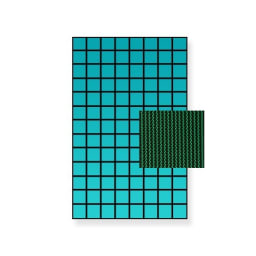 18'x40' Green Royal Mesh Rectangle Safety Cover, 15 Yr. Warranty