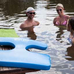 Pool Saddle - Bahama Blue