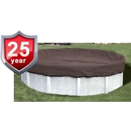 15'x30' Solid , Oval Ultra Premium Winter Cover, 25 Year Warranty