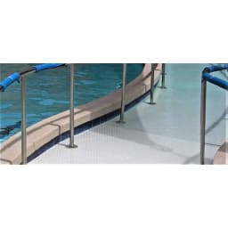 8' Pool Rail Cover, 1.9" Diameter - Royal Blue