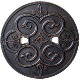 Bronze Plastic Premium Skimmer Lid (9.1" Lid)