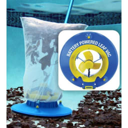 Battery Powered Leaf Vac Pool Blaster