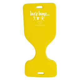 Lazy Bunz Pool Saddle - Bright Yellow