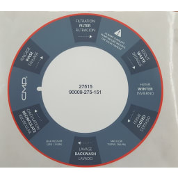 Hayward SP714T Valve Decal Replacement