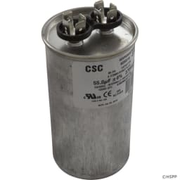 Run Capacitor, 55 MFD, 370v
