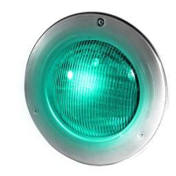 ColorLogic 4.0 LED Spa Light, 120V, 100 Ft Cord, Stainless Steel Face Ring