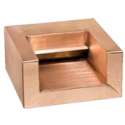 10" U-Shaped Copper Scupper