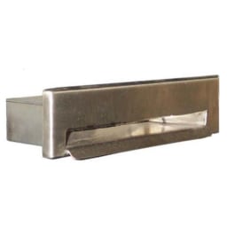 10" Slotted - Stainless Steel Scupper 