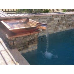 20"x20" Original Lip Square PO POT  Copper - High Profile