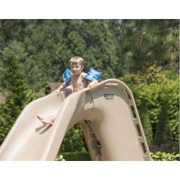 Typhoon Complete Slide, Right Turn - Gray Granite