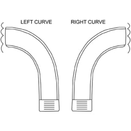 TurboTwister Complete Slide, Left Turn - Sandstone