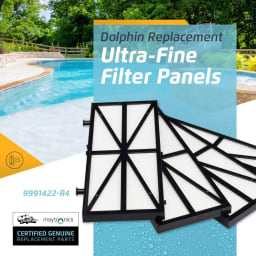 Dolphin Filter Cartridge Ultra Fine, Set of 4