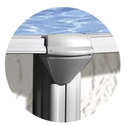 Pretium 12'x21' Oval, 52" Deep Above Ground Pool