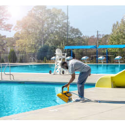 Dolphin Wave 80 Commercial Robotic Pool Cleaner with Caddy