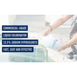 1 Gallon Liquid Chlorine Pool Shock - Case of 4