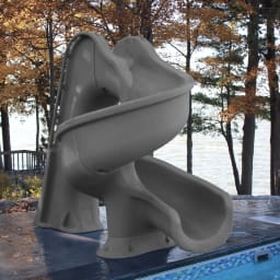 Tsunami Pool Slide, Sand with Light Package