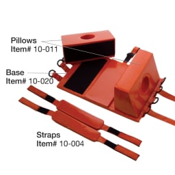 16" Head Immobilizer Orange