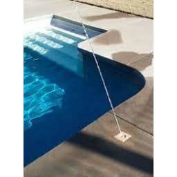 Square Face Multi-Nozzle Adjustable Deck Jet, Gray