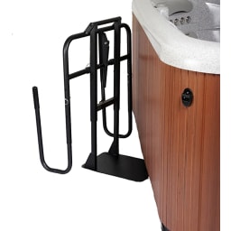 Spa Cover Lift and Caddy, Black