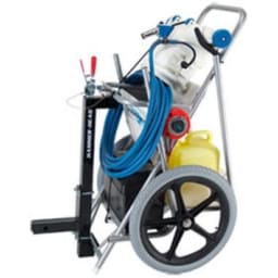 Service 30" Vacuum with 60 Foot Cord, Cart and Truck Trailer Mount