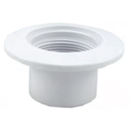 Wall Return Fitting, 1.5" FIP x 2" Insider Fitting, White