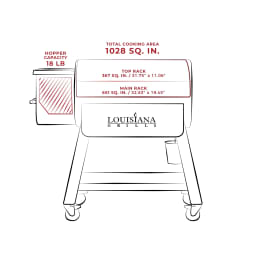 1000 Black Label Pellet Grill with WiFi Control in Black