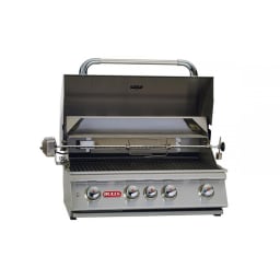 30" Angus 4 Burner Drop In Grill with Light, Natural Gas