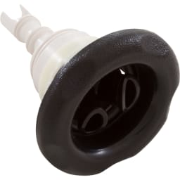 Thread-in 5-Scallop Twin Roto Poly Storm Gunite Jet Internal, Black