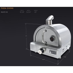 Stainless Steel Countertop Propane Pizza Oven