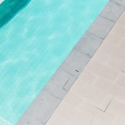 12" Hide Pool Deck Skimmer Lid Kit, 1-3/4" - 2" Material Depth (5 cm)