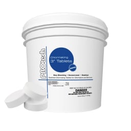 3" Chlorine Tabs, 25 lbs Bucket