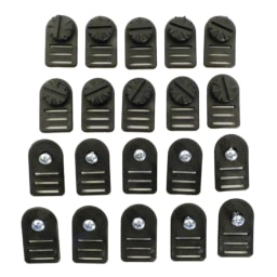 Tube and Blanket Fasteners, Quantity of 10