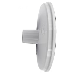 Skim Vac Skimmer Pool Vacuum Plate with Gasket, White