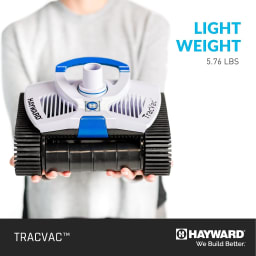 TracVac Suction, Wall Climbing Pool Cleaner for In-ground Pools up to 40 ft in Length – Automatic Pool Vacuum