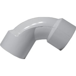 2" Slip SCH40 PVC 90-Degree Sweep Elbow