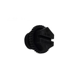 Black Caplug (Flowmeter)