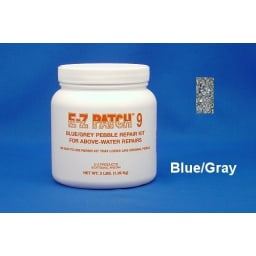 3 lb E-Z-Patch 9 Pebble Plaster Repair Blue Gray