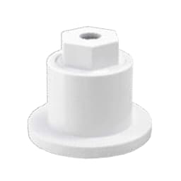 White Spa Tee Jet with 0.75" MPT Nozzle