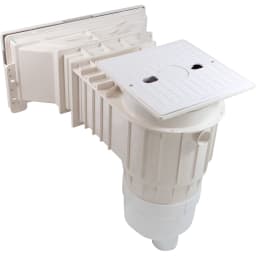 Renegade 2" Socket White Wide-Mouth Vinyl Liner In-Ground Skimmer