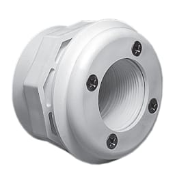 Steel Wall Fitting Assembly with Combo Spacer/Locknut 1-1/2" FPT x 1-1/2" Socket