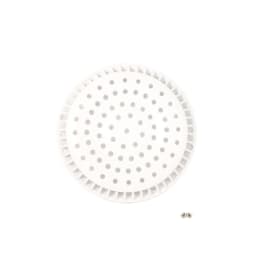 8" Anti-Vortex Main Drain Cover, White