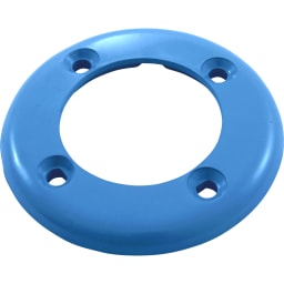 3.5" Light Blue Vinyl Inlet Faceplate Cover with Screw Holes