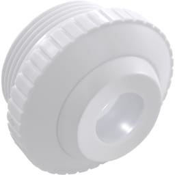 3/4" White Threaded Directional Eyeball Inlet with 1-1/2" MIP