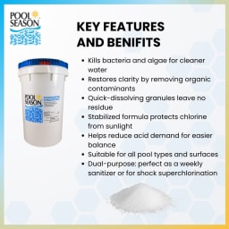 Chlorinating Concentrate, 50 lb  Bucket