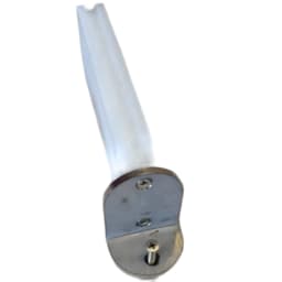 Single CS1800/CS3000/Eclipse UG 3" Leading Edge White Block Insert Assembly