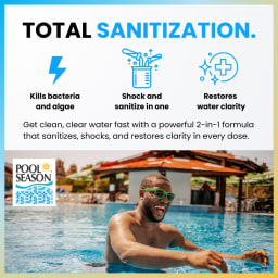 Di-Chlor Chlorinating Concentrate Granular Shock, 1 lb Bags (12 Pack)