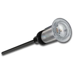 ColorSplash VU Nicheless RGB-W Series LED Pool and Spa Light Fixture, 8W 12V 150' Cord, LPL-R1CW-12-150