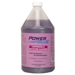 1 Gallon Bottle Power Blue Cartridge & De Filter Cleaner