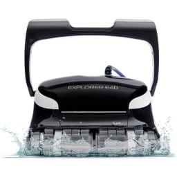 Dolphin Explorer E40 Robotic Pool Cleaner – Wi-Fi Enabled with Wall Climbing & Waterline Scrubbing for Inground Pools up to 50 Ft